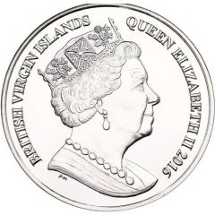 10 Dollars - Elizabeth II Olympic - Beach Volleyball, Coloured