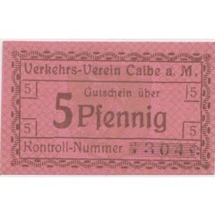 5 Pfennigs Verkehrs-Verein