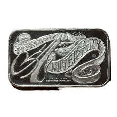 1 Oz Silver - Crown Mint Happy Anniversary - Variety
