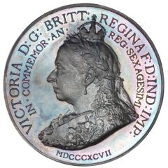 Medal - Victoria Diamond Jubilee; King`s Norton, silver