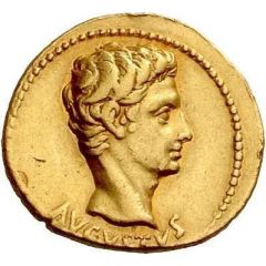 Aureus - Augustus S·P·Q·R· CL·V, Victory
