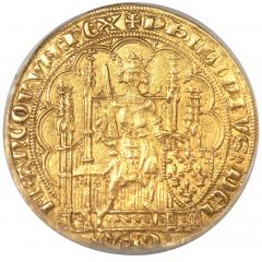 Écu d`or `à la chaise` - Philippe VI de Valois
