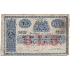 5 Pounds British Linen Bank