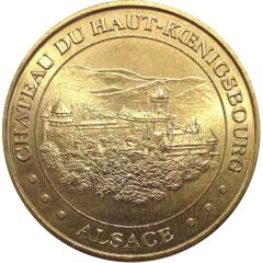 Monnaie de Paris Tourist Token - Alsace Château du Haut-Kœnigsbourg
