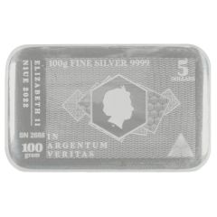 5 Dollars - Elizabeth II Silver Note Coinbar