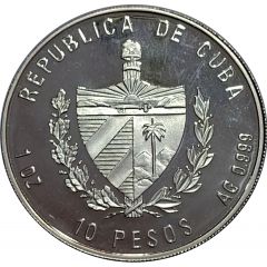 10 Pesos Bearded Vulture