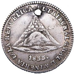 1 Sol - Andrés de Santa Cruz Foundation of the General Mining Court - Monetary Medal