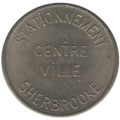 Parking Token - Sherbrooke Downtown