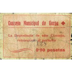 0.50 Pesetas Gorga