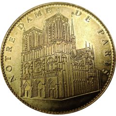 Tourist token - Benedict XVI - 12-15 September 2008 in Paris