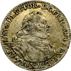 1 Groschen - Frederick August II