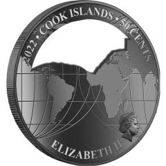 50 Cents - Elizabeth II The Great Wall of China