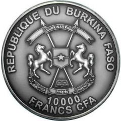 10 000 Francs CFA Saint John Paul II Death