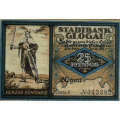 25 Pfennig Stadtbank