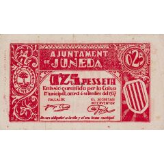 0.25 Peseta Juneda