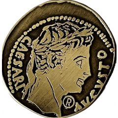 Réplicas de Moedas da INCM #01 - Áureo - Augusto