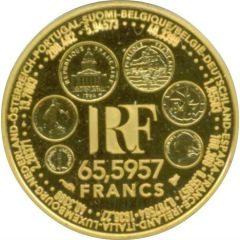 65.5957 Francs Europa