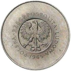 10 Zlotys 25 Years of People`s Republic of Poland, Trial Strike 5 o`clock Próba CuNi