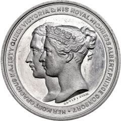 Medal - Victoria Leeds Town Hall, J. Davis
