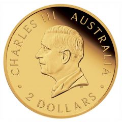 2 Dollars - Charles III Mini Roo - Gold Bullion Coin