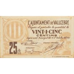 25 Céntimos Vallcebre