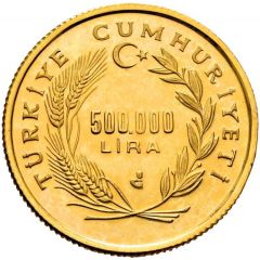 500 000 Lira Yunus Emre