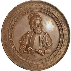 Medal - First expedition to Santa Maria de la Mar Dulce by Vicente Yáñez Pinzón