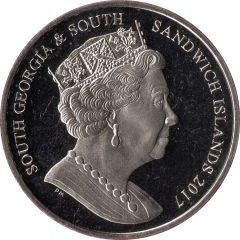 2 Pounds - Elizabeth II Elephant Seal
