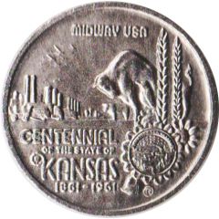 Token - Kansas Centennial Johnson County
