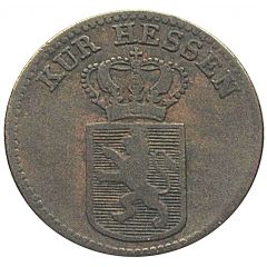 1/2 Kreuzer - William II and Frederick William
