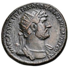 Dupondius - Hadrian PIETAS AVGVSTI S C, Pietas