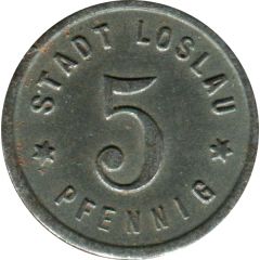 5 Pfennig - Loslau