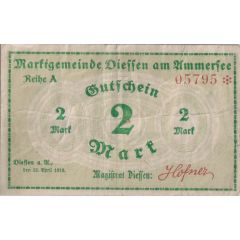 2 Mark Dießen am Ammersee