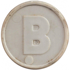 Beer Token - B grau