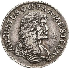 1/3 Thaler - August of Sachsen-Weissenfels