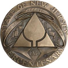 Medal - State of New Jersey Tercentenary