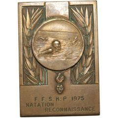 Médaille de natation - Fédération Française de Sport pour Handicapés Physiques