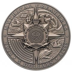 5 Dollars - Charles III Minotaur