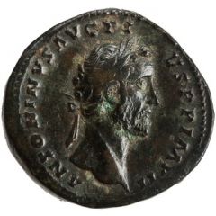 Sestertius - Antoninus Pius TR POT XX COS IIII S C, Providentia