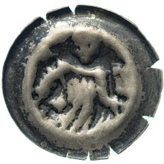 1 Pfennig with St. Matthias
