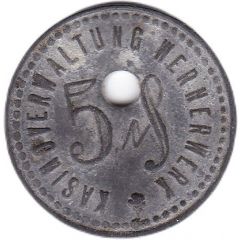5 Pfennig - Kasinoverwaltung