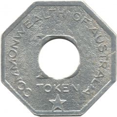Token - Commonwealth of Australia Tea with Biscuits Token - Brisbane & Sydney