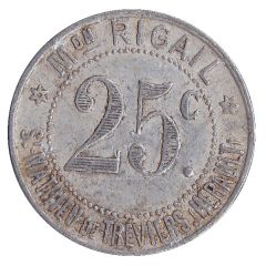 25 Centimes - Maison Rigail - St Mathieu de Tréviers Herault