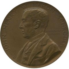 Medal Sir John Schroder