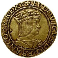 1/2 Teston - Louis XII Gold Pattern