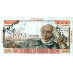 5000 Francs - Gen. Schoelcher