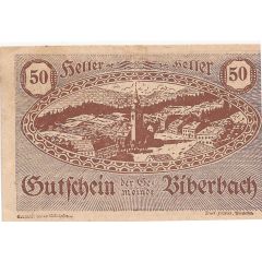 50 Heller Biberbach