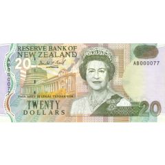 20 Dollars - Elizabeth II Blue mountain
