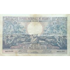 10 000 Francs / 2 000 Belgas