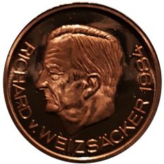 Bundespräsidenten Richard von Weizsäcker